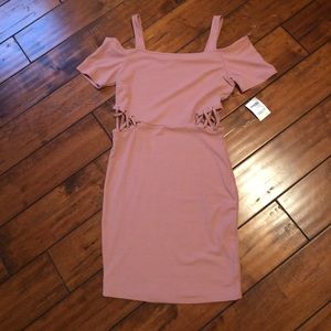 Brand new never worn pink mini dress